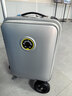 愛(ài)爾威（Airwheel）電動(dòng)行李箱可騎行智能拉桿箱可坐可代步20英寸登機箱 青春版—銀 曬單實(shí)拍圖