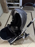 酷貝樂(lè )（coballe）嬰兒推車(chē)輕便遛娃神器新生兒嬰兒車(chē)0-3歲用折疊可坐可躺帶減震 星空灰【4代】 曬單實(shí)拍圖