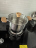 蘇泊爾（SUPOR）嬰童級316L不銹鋼湯鍋 燉煮泡面火鍋多功能 明火磁爐通用加厚20cm 曬單實(shí)拍圖