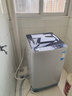 志高（CHIGO）波輪洗衣機 10KG全自動(dòng)家用租房公寓智能洗脫一體機 藍光洗護 XQB100-2018寶石灰 以舊換新 曬單實(shí)拍圖