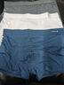 有棵樹(shù)（YOUKESHU）10A抑菌男士?jì)妊澞心鸂柲惺缴ＰQ絲內檔男生高彈大碼平角棉褲衩 曬單實(shí)拍圖