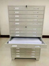 洛玖鋼工程資料圖紙柜印刷版畫(huà)收納柜0號1號底圖柜菲林柜多層抽屜存畫(huà)柜 1號上節-灰白色 曬單實(shí)拍圖