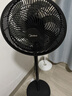 美的（Midea）【品質(zhì)推薦】七葉輕音柔風(fēng)電風(fēng)扇/家用省電落地扇/臺式電扇/廣角搖頭節能宿舍大風(fēng)量節能小型風(fēng)扇 黑色經(jīng)典款 曬單實(shí)拍圖