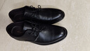 紅蜻蜓真皮男鞋春夏舒適商務(wù)休閑皮鞋高級正裝德比鞋婚鞋WTA7376黑色40 曬單實(shí)拍圖