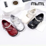 M1&M2西班牙童鞋兒童公主鞋水晶方頭小皮鞋春秋女童舒適軟底防滑3-6歲 黑色 27 碼 適合腳長(cháng)16~16.5cm 曬單實(shí)拍圖
