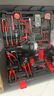 德力西電氣（DELIXI ELECTRIC）家用鋰電鉆工具套裝五金電工木工專(zhuān)用維修多功能工具箱大全 曬單實(shí)拍圖