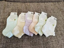 棉竹屋襪子男春夏季薄款吸汗透氣抗菌純棉船襪春秋款男士短襪防臭襪6雙 曬單實(shí)拍圖