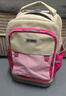 京商kyosho拉桿書(shū)包小學(xué)生兒童3到6年級大容量粉色拼色 曬單實(shí)拍圖