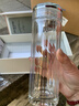寶菲尼玻璃杯水晶純鈦雙層高端泡茶杯男士個(gè)人專(zhuān)用保溫耐高溫高檔水杯子 高檔禮盒裝380ml1只 曬單實(shí)拍圖