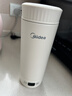 美的（Midea）便攜式電熱水杯 電熱水壺 保溫燒水杯 350ml迷你便攜式旅行出差智能恒溫加熱杯 316L不銹鋼無(wú)異味 0.35L 【隨行保冷保熱】 曬單實(shí)拍圖
