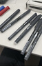 百樂(lè )（PILOT）【熱門(mén)商品】BX-V5黑色中性筆0.5直液式走珠筆簽字筆小v5學(xué)生考試刷題水筆高顏值文具套裝 12支 曬單實(shí)拍圖