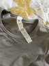lululemon丨All It Takes 女士運動(dòng) T 恤 *羅紋 Nulu? LW3GNAS 暖褐灰 M /8 曬單實(shí)拍圖