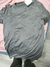 迪卡儂運動(dòng)短袖T恤速干衣男輕盈透氣有氧健身運動(dòng)T恤男淺4108226煙灰色L 曬單實(shí)拍圖
