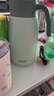希樂(lè )保溫壺大容量304不銹鋼家用暖壺按壓式熱水瓶保溫瓶嫩葉綠2.0L 曬單實(shí)拍圖
