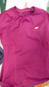 NOTHOMME戶(hù)外吸濕速干衣打底衫5A抗菌運動(dòng)訓練修身長(cháng)袖T恤女 火龍果粉 L (WL) 曬單實(shí)拍圖