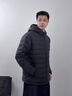 波司登26春季男鴨絨時(shí)尚短款連帽三防輕薄百搭羽絨服B260135007DS 曬單實(shí)拍圖