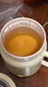 JIEXG養生壺 熱牛奶杯 養生杯 煮茶花茶銀耳靜音 熱牛奶神器燒水壺辦公室燒水杯 熱奶杯 0.8L 【帶濾網(wǎng)】多功能燉煮 曬單實(shí)拍圖