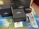 天梭（TISSOT）【咨詢(xún)有禮】卡森臻我系列石英皮帶男表時(shí)尚商務(wù)瑞士手表送男友 三眼計時(shí)黑皮帶T122.417.16.033.00 曬單實(shí)拍圖