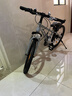 鳳凰兒童自行車(chē)6-12歲自行車(chē)學(xué)生12-18歲大童山地自行車(chē)雙碟剎帶減震 銀白色-變速輻條輪-帶后座架 22寸（適合身高140-155cm） 曬單實(shí)拍圖