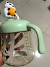 貝親（Pigeon）兒童牛奶杯1-3歲寶寶喝水喝奶PPSU直飲奶瓶雙吸管水杯 綠色330mL 曬單實(shí)拍圖