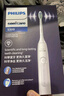 飛利浦（PHILIPS）聲波電動(dòng)牙刷鉆石3系 情侶款送男生/女友禮物 生日禮物 微泡水流 白色 HX5181/01 曬單實(shí)拍圖