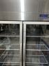 澳柯瑪（AUCMA）展示柜冷藏保鮮柜雙開(kāi)門(mén)立式冰柜冰箱商用大容量水果蔬菜飲料啤酒串串麻辣燙食堂超市飯店陳列柜 雙門(mén)910升 銅管一級能效VC-910AJ 曬單實(shí)拍圖