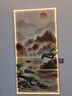守燈人玄關(guān)裝飾畫(huà)led燈新款入戶(hù)走廊過(guò)道掛畫(huà)壁畫(huà)簡(jiǎn)約現代高級感山水畫(huà) 旭日東升A 60*120平面晶瓷 鋁合金金框 不帶燈 曬單實(shí)拍圖
