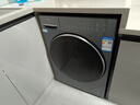 海爾滾筒洗衣機全自動(dòng)帶烘干10KG 新品 防生銹537超薄平嵌 525大筒 藍盾除菌 商場(chǎng)同款XQG100-HL58A1 曬單實(shí)拍圖