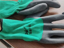 雙星八特浸膠勞保手套發(fā)泡乳膠紋防滑透氣 建筑防護手套12雙 曬單實(shí)拍圖