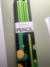紐賽（NUSIGN）小綠桿三角桿鉛筆 綠色護眼黑木學(xué)生考試素描繪圖練字 10支NS743-HB【熱門(mén)商品】得力旗下高端品牌 曬單實(shí)拍圖