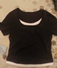 森馬（Semir）短袖t恤女短款假兩件百搭上衣25夏裝顯瘦U領(lǐng)套頭衫109325100015 曬單實(shí)拍圖