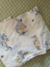 全棉時(shí)代嬰兒針織包巾純棉抱被新生兒薄空調被蓋毯包被和平城堡90cm×90cm 曬單實(shí)拍圖