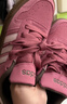 adidas「小鋸齒」D-PAD CLASSIC美高風(fēng)籃球風(fēng)板鞋男女阿迪達斯   粉色   36.5 曬單實(shí)拍圖