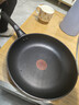 九陽(yáng)（Joyoung）平底鍋不粘鍋家用聚油牛排煎鍋火紅環(huán)控溫早餐鍋通用爐灶28cm 曬單實(shí)拍圖