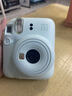 富士（FUJIFILM）instax  mini12 一次成像 立拍立得相機 mini12 薄荷綠 官方標配（無(wú)相紙及周邊配件） 曬單實(shí)拍圖