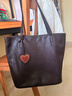 裘真頭層植鞣牛皮遇托特包女復古百搭真皮大容量通勤單肩包 咖啡色 大包 曬單實(shí)拍圖