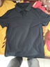 GLM短袖t恤男透氣夏季翻領(lǐng)polo衫速干T恤冰絲感休閑運動(dòng)上衣黑色XL 曬單實(shí)拍圖