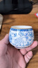 不拙白瓷主人杯茶杯個(gè)人專(zhuān)用泡茶單杯陶瓷功夫茶杯青花瓷羊脂玉瓷杯子 曬單實(shí)拍圖