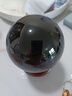 AGOPROFIL天然黑曜石桌面擺件水晶球原石打磨風(fēng)水客廳裝飾玄關(guān)辦公室擺件 【原礦黑曜石】15cm（送底座） 曬單實(shí)拍圖