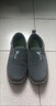 者頓（zhedun）老北京布鞋男鞋春夏季帆布鞋透氣休閑鞋子男士軟底一腳蹬傳統布鞋 FH-凱蒙-LS-118灰色 41 曬單實(shí)拍圖