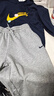 NIKE3BRAND 耐克男女童衛衣+長(cháng)褲2件套2026新款潮流印花兒童套裝  曬單實(shí)拍圖