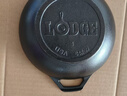 LODGE 洛磯 16cm鑄鐵迷你炒鍋多功能電磁爐烤箱通用不易粘鍋無(wú)涂層家用 黑色//白色 6.25 英寸 (約 16 cm) 曬單實(shí)拍圖