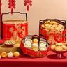 華美（Huamei）糕點(diǎn)年貨禮盒蛋黃酥蛋卷曲奇餅干過(guò)節送禮團購百財福祿1409g 曬單實(shí)拍圖