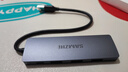 山澤USB3.0金屬分線(xiàn)器4口HUB擴展塢高速集線(xiàn)器拓展塢筆記本電腦一拖多轉換轉接頭延長(cháng)線(xiàn)Type-C供電HBK1 曬單實(shí)拍圖