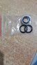 廚房冷熱水龍頭密封圈配件菜盆面盆混水閥彎管旋轉O型橡膠墊維修 24管低卡密封圈一套 曬單實(shí)拍圖