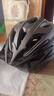 洛克兄弟大碼自行車(chē)頭盔帶風(fēng)鏡加寬加大騎行頭盔男女公路車(chē)安全帽 鈦色 曬單實(shí)拍圖