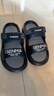 森馬（senma）森馬拖鞋男夏季踩屎感外穿運動(dòng)防滑涼鞋兩用涼拖 黑灰 38-39 曬單實(shí)拍圖