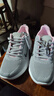 新款女鞋斷碼運動(dòng)鞋女輕便軟底透氣跑步鞋女士戶(hù)外皮面休閑旅游鞋 N6612灰色【透氣運動(dòng)軟底款】 37 曬單實(shí)拍圖