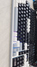 聯(lián)想（Lenovo）GK10 Lite 98W無(wú)線(xiàn)藍牙三模鍵盤(pán) 機械手感RGB 電競游戲電腦辦公靜音鍵盤(pán) 極光系列98配列 黑白拼色 曬單實(shí)拍圖
