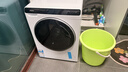 海爾滾筒洗衣機5公斤小型家用全自動(dòng)嬰兒兒童洗衣機特漬洗95℃高燙洗除菌螨超薄變頻迷你滾筒洗衣機 5KG洗衣機+95°C煮洗+智慧洗+特漬洗+智聯(lián) 曬單實(shí)拍圖